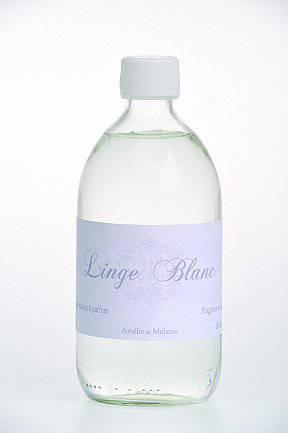 Amélie et Mélanie - Linge Blanc - Náplň do difuzéru 500 ml