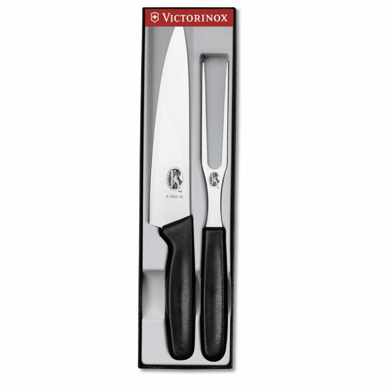 Viktorinox kuchyňská sada 2 kusy, nůž a vidlička Victorinox