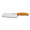 Victorinox Nůž SwissClassic Santoku 17 cm - oranžový