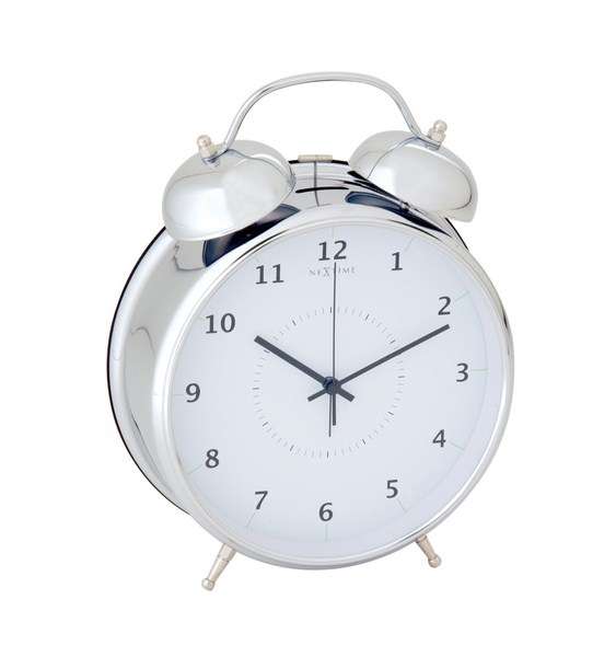 NEXTIME Designový budík 5113zi Nextime Wake Up 20cm