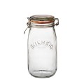 Kilner kulatá zavařovací sklenice s klipem, 1,5 l