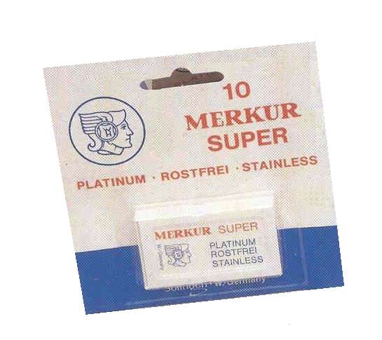 MERKUR Solingen SUPER Platinum - holící žiletky