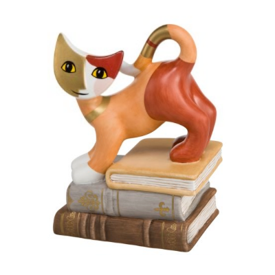 Rosina Wachtmeister Porcelánová kočka Libri preferiti 11 cm Goebel