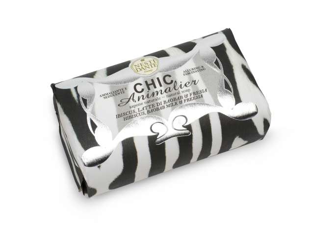 Nesti Dante Luxusní mýdlo Chic Zebra 250g