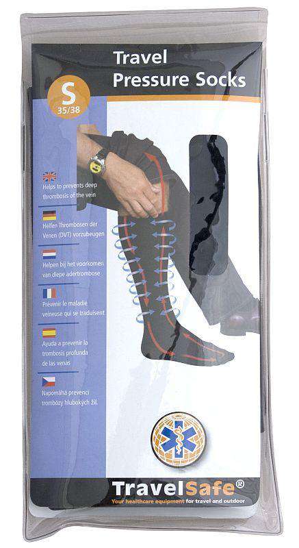 TravelSafe podkolenky Travel pressure socks L/43-46