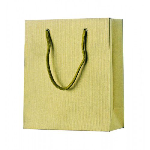 Dárková taška one colour gold malá 18 x 8 x 21 cm Stewo