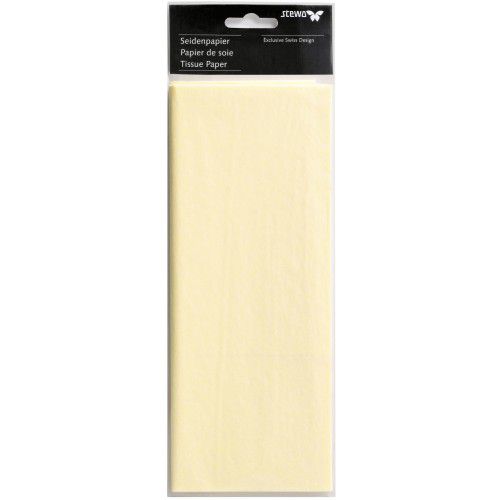 Hedvábný papír Tissue Pack light beige 50x 70 cm , v balení 4 ks Stewo