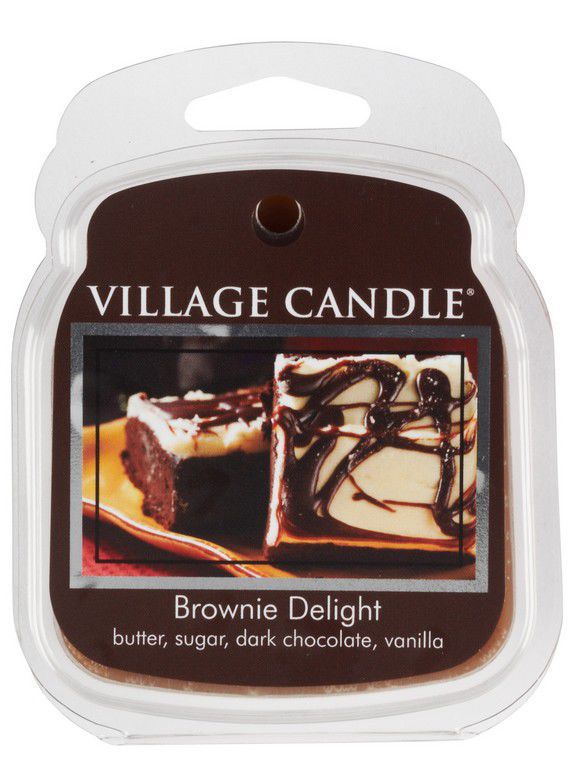 VILLAGE CANDLE VOSK, ČOKOLÁDOVÝ DORTÍK - BROWNIE DELIGHT 62G