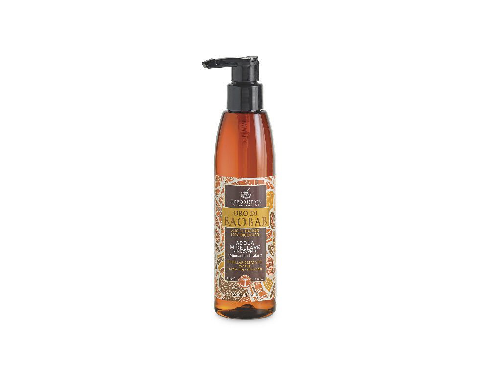 ATHENAS ORO DI BAOBAB MICELÁRNÍ VODA SE 100% BAOBABOVÝM OLEJEM 200 ML ATHENA'S