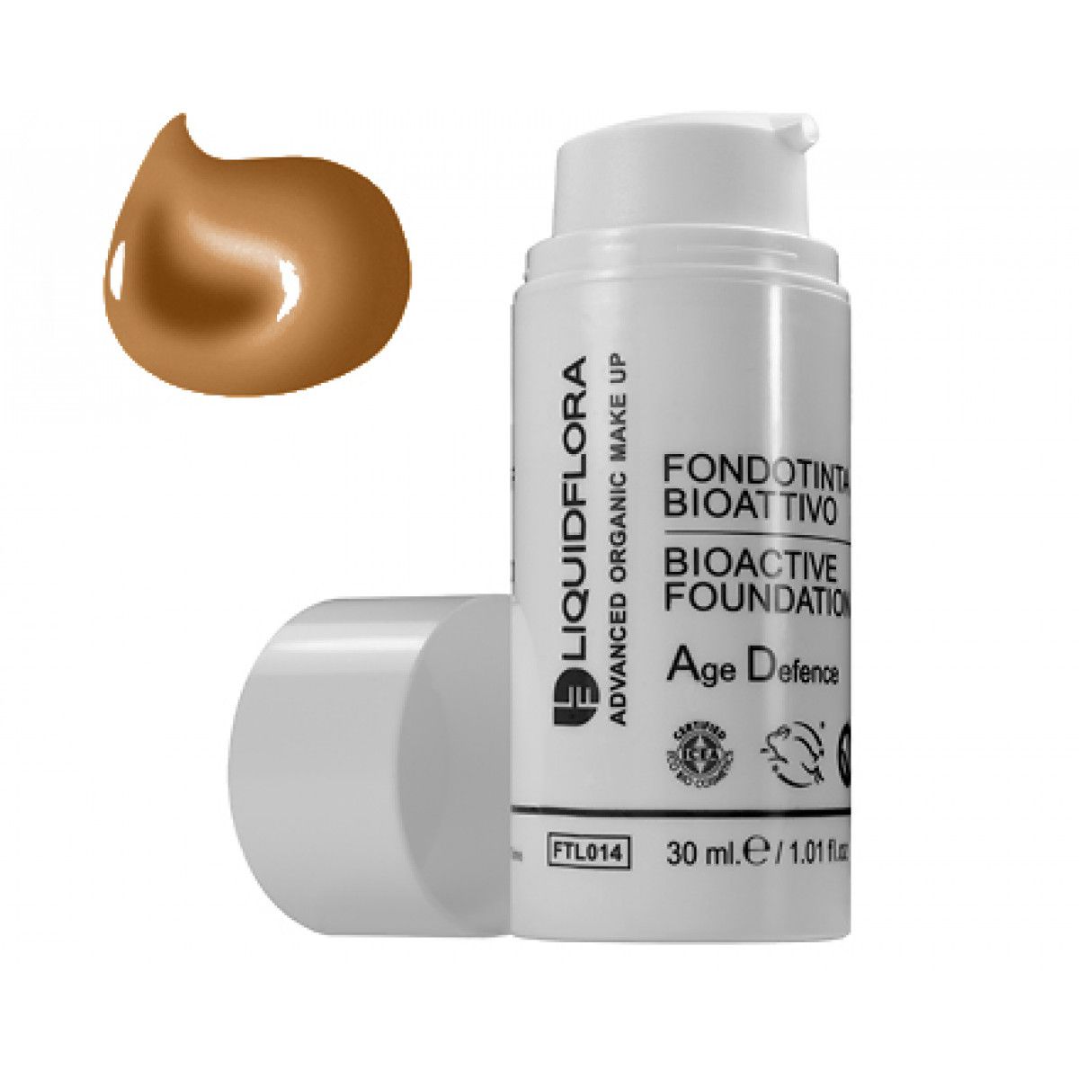 LIQUIDFLORA BIO TEKUTÝ MAKEUP AGE DEFENSE - GOLDEN SUMMER 06, 30ML