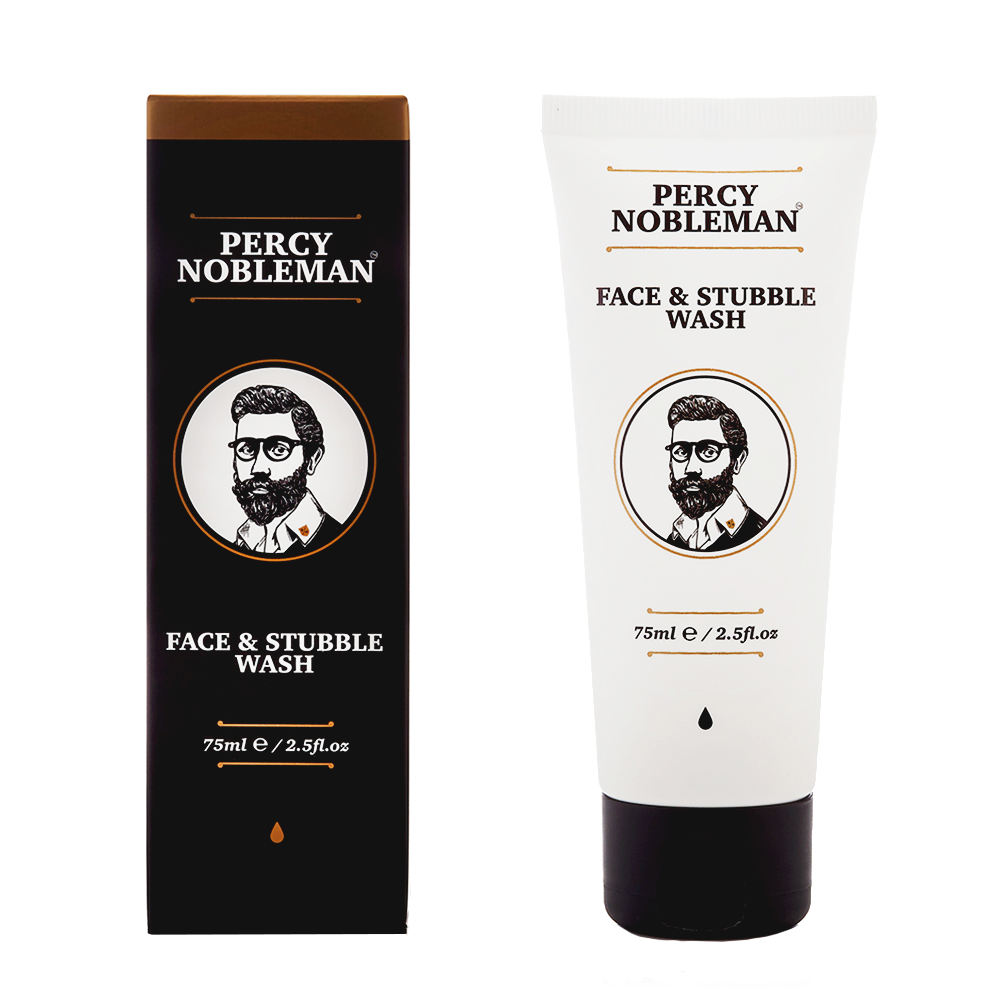 PERCY NOBLEMAN ČISTÍCÍ GEL NA OBLIČEJ A VOUSY, 75ML