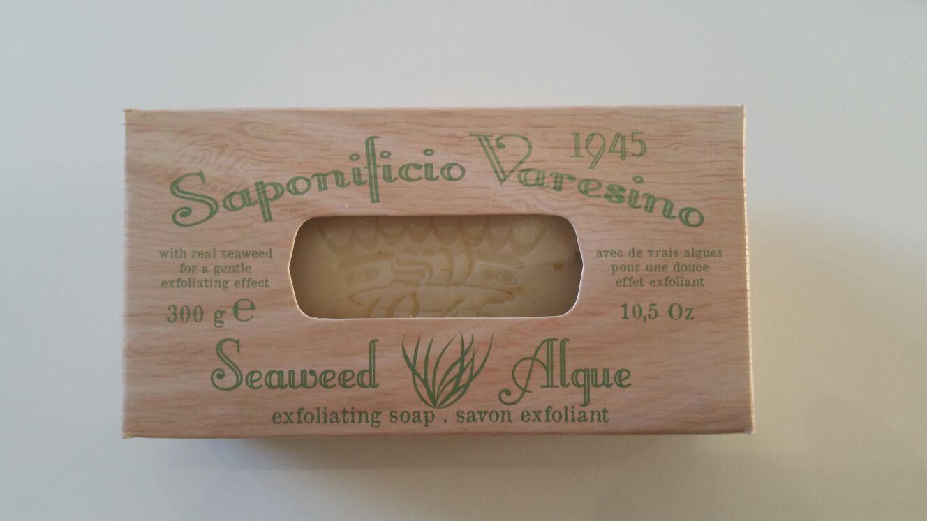 Saponificio Varesino - S mořskou řasou 100% přírodní peelingové mýdlo 300 g