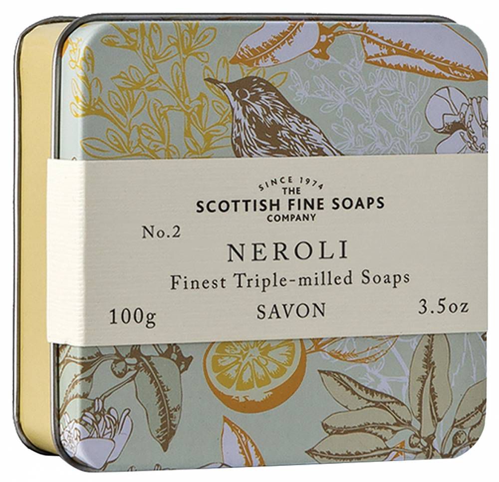 SCOTTISH FINE SOAPS MÝDLO V PLECHU NEROLI, 100G Schottish Fine Soaps