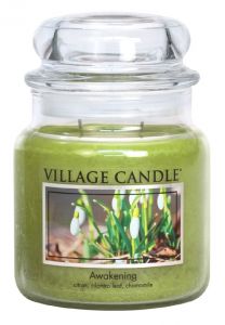 VILLAGE CANDLE VONNÁ SVÍČKA VE SKLE, JARNÍ PROBUZENÍ - AWAKENING, 16OZ