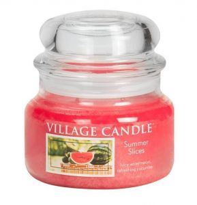 VILLAGE CANDLE VONNÁ SVÍČKA VE SKLE , LETNÍ POHODA - SUMMER SLICES, 11OZ