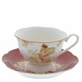 Enesco Jasmine Cup & Saucer, šálek s podšálkem, výška 9,5cm