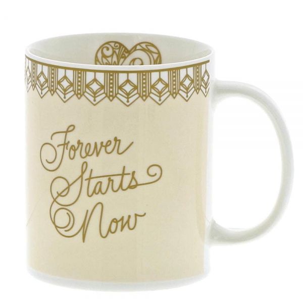 Enesco Hrnek porcelánový Forever, rozměry výška 9,5 cm, 330 ml