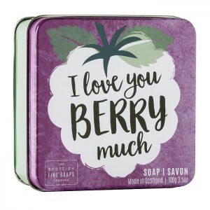 SCOTTISH FINE SOAPS MÝDLO V PLECHU - "I LOVE YOU BERRY MUCH", 100G Schottish Fine Soaps