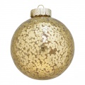 Vánoční ozdoba Josephine sparkling gold, 8 cm