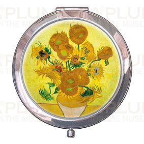 Plumeria Kosmetické zrcátko Sunflowers Vincent Van Gogh