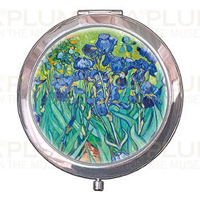 Plumeria Kosmetické zrcátko Irises Vincent Van Gogh
