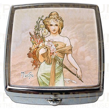 Plumeria Pill - Box - Lékovka The Seasons: Spring Alfons Mucha