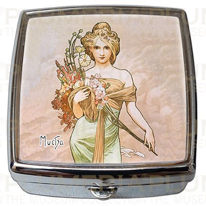 Plumeria Pill - Box - Lékovka The Seasons: Spring Alfons Mucha