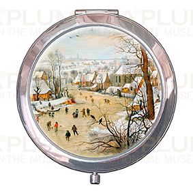 Plumeria Kosmetické zrcátko Winter Landscape Pieter Bruegel the Elder