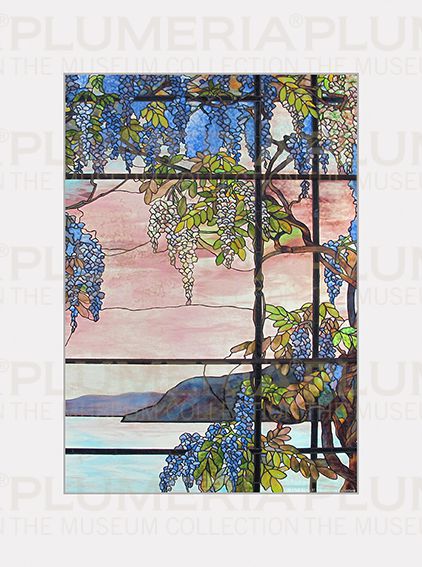 Plumeria Reprodukce obrazu View of Oyster Bay Louis C. Tiffany