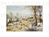 Reprodukce obrazu Winter Landscape Pieter Bruegel the Elder