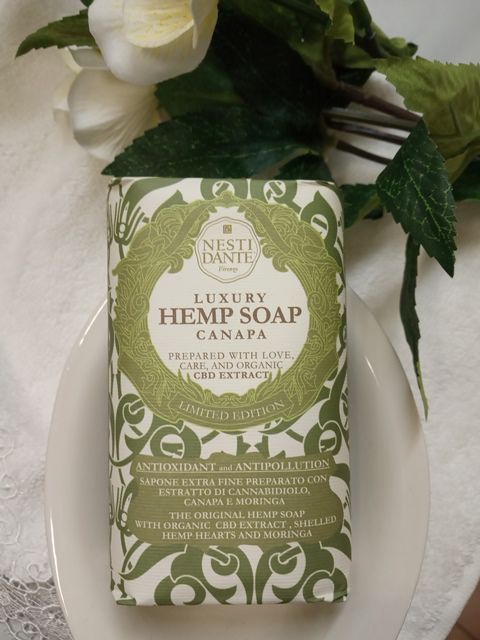 Nesti Dante Luxusní mýdlo Konopí - Hemp soap Canapa 250G