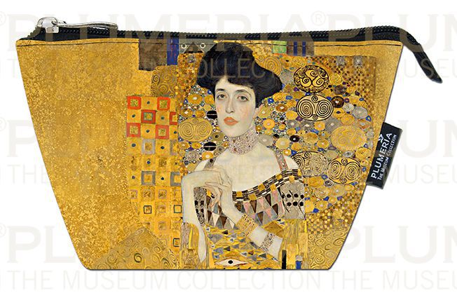 Plumeria Kosmetická taštička Adele Bloch - Bauer Gustav Klimt
