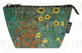 Kosmetická taštička Garden with Sunflowers - Zahrada Gustav Klimt