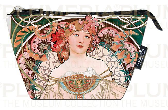 Plumeria Kosmetická taštička Réverie Alfons Mucha