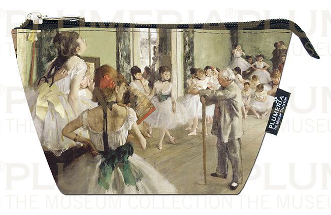 Plumeria Kosmetická taštička The Ballet Class Edgar Degas