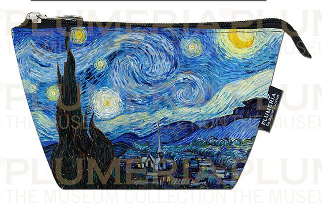 Plumeria Kosmetická taštička The Starry Night Vincent van Gogh