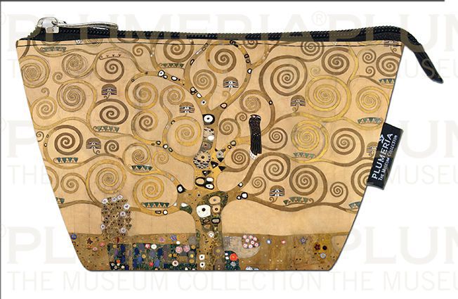 Plumeria Kosmetická taštička The Tree of Life- Strom života Gustav Klimt