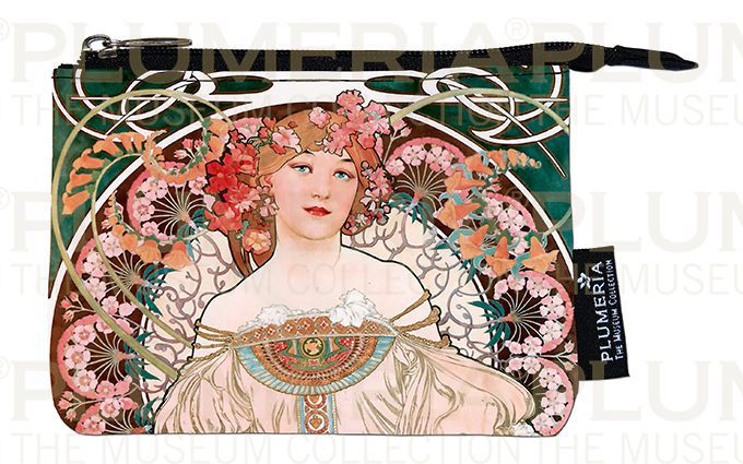 Plumeria Peněženka mini Reverie Alfons Mucha