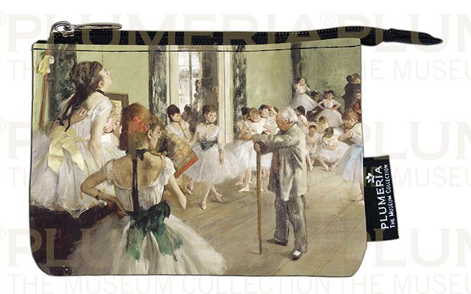 Plumeria Peněženka mini The Ballet Class Edgar Degas