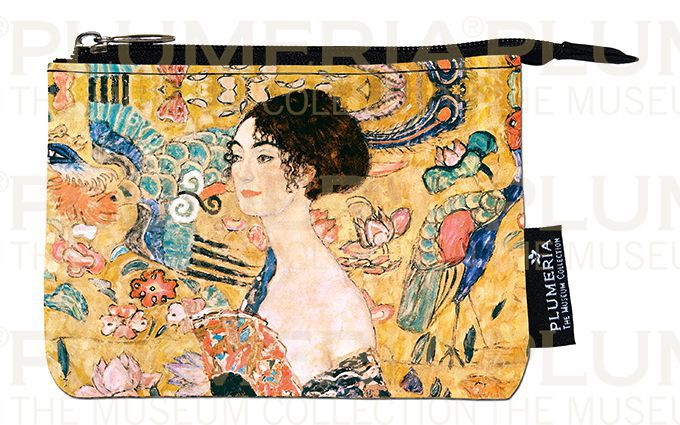 Plumeria Peněženka mini Women with Fan Gustav Klimt