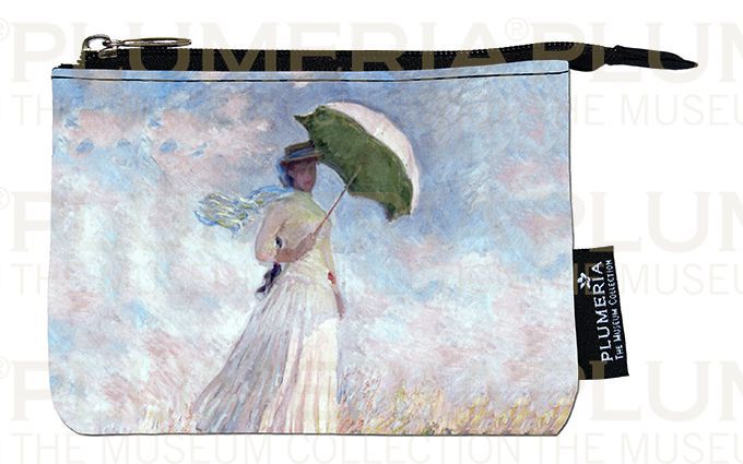 Plumeria Peněženka mini Women with Parasol Claude Monet