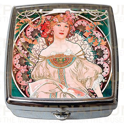 Plumeria Pill - Box - Lékovka Réverie Alfons Mucha