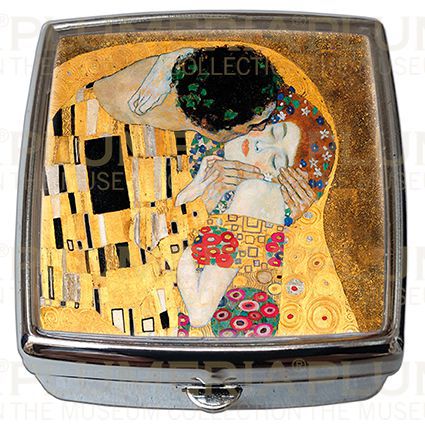 Plumeria Pill - Box - Lékovka The Kiss Gustav Klimt
