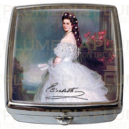 Plumeria Pill - Box - Lékovka Empress Elisabeth - Sisi Franz Xaver Winterhalter