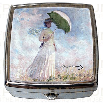 Plumeria Pill - Box - Lékovka Women with Parasol Claude Monet