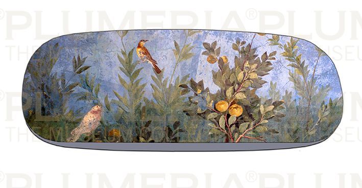 Plumeria Pouzdro na brýle s utěrkou Garden Fresco Villa di Livia