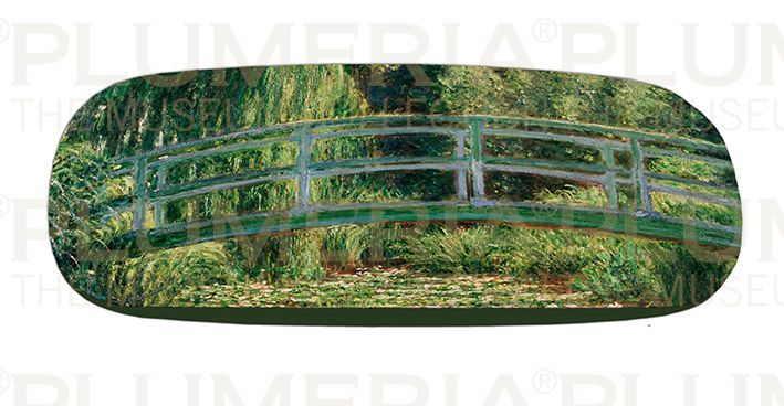 Plumeria Pouzdro na brýle s utěrkou Japanese Bridge Claude Monet