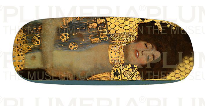 Plumeria Pouzdro na brýle s utěrkou Judith Gustav Klimt