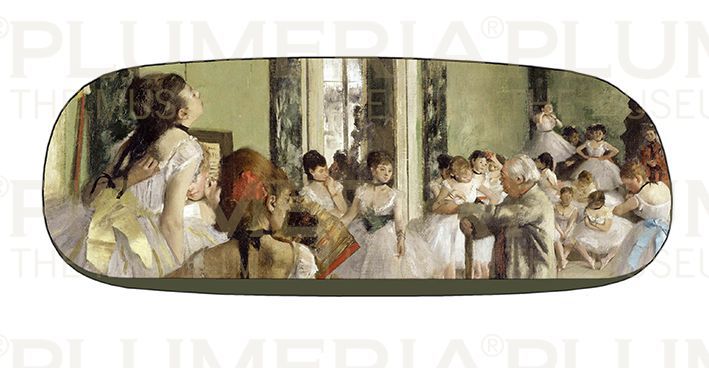 Plumeria Pouzdro na brýle s utěrkou The Ballet Class Edgar Degas