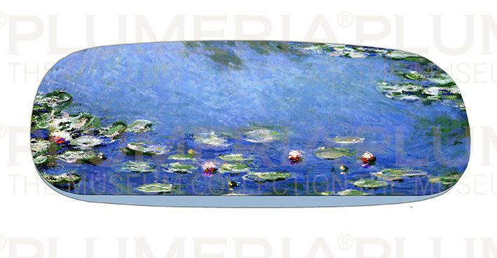 Plumeria Pouzdro na brýle s utěrkou Waterlilies - Lekníny Claude Monet